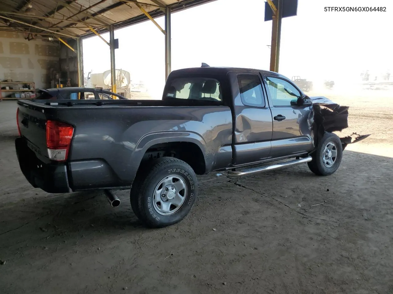 2016 Toyota Tacoma Access Cab VIN: 5TFRX5GN6GX064482 Lot: 61987124