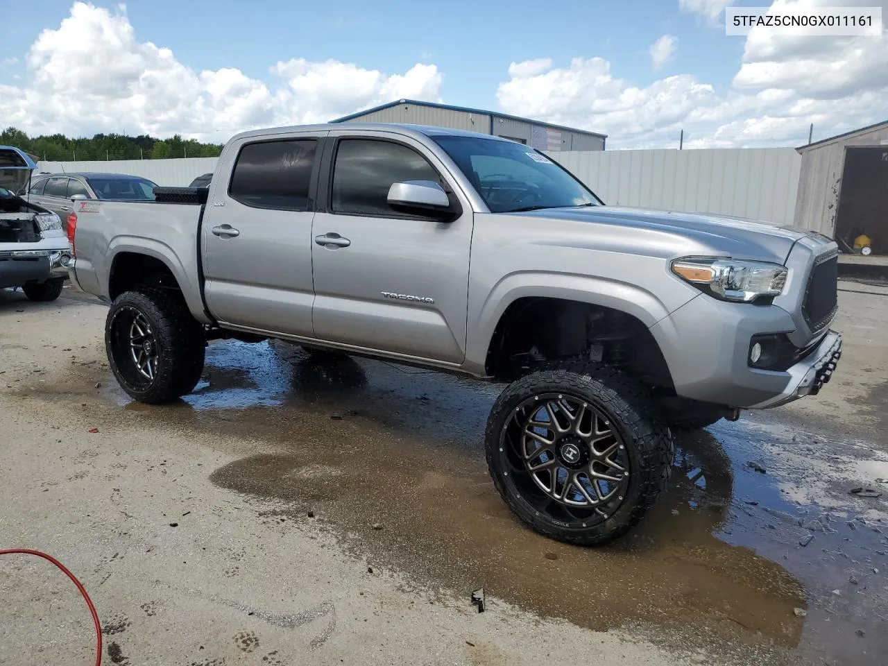 2016 Toyota Tacoma Double Cab VIN: 5TFAZ5CN0GX011161 Lot: 62294624