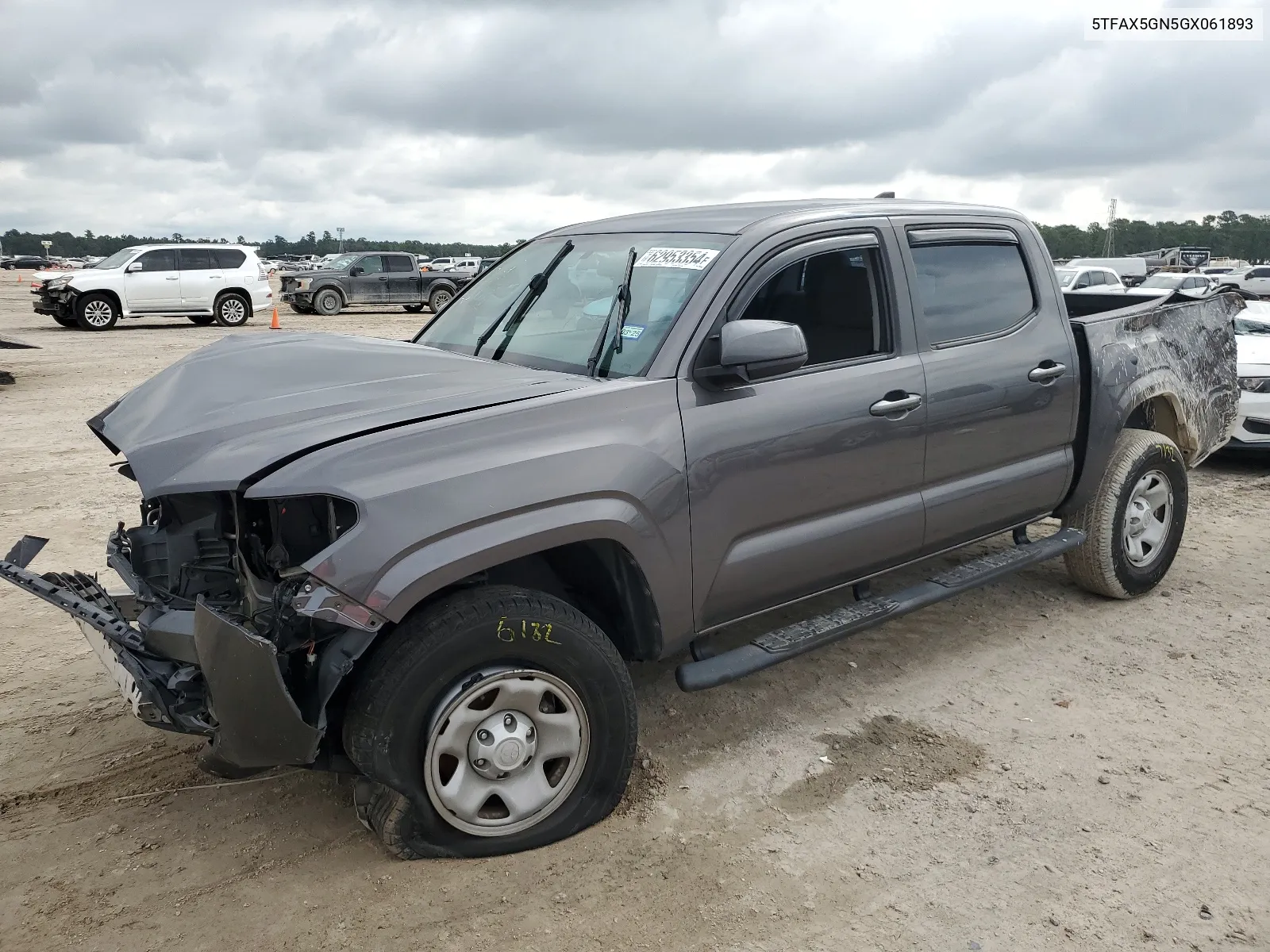 2016 Toyota Tacoma Double Cab VIN: 5TFAX5GN5GX061893 Lot: 62953354