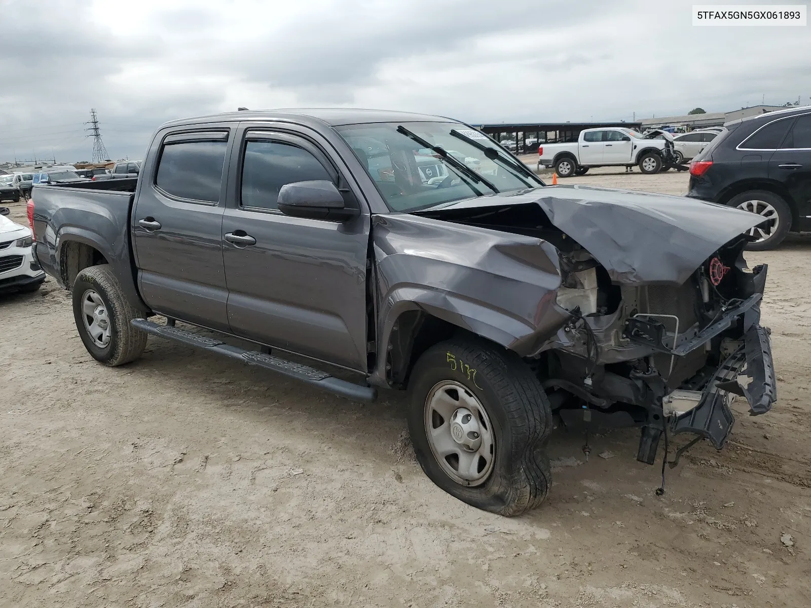 2016 Toyota Tacoma Double Cab VIN: 5TFAX5GN5GX061893 Lot: 62953354