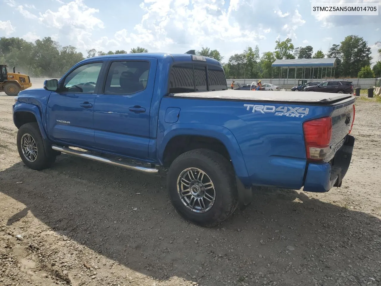 2016 Toyota Tacoma Double Cab VIN: 3TMCZ5AN5GM014705 Lot: 63132124