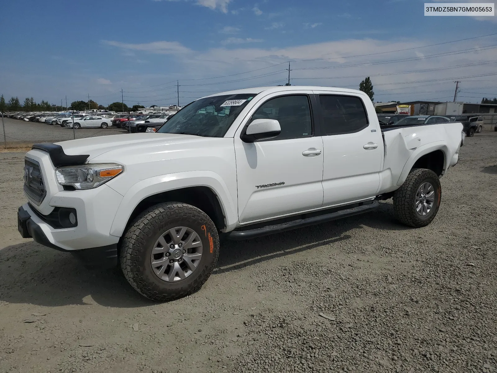 2016 Toyota Tacoma Double Cab VIN: 3TMDZ5BN7GM005653 Lot: 63399684