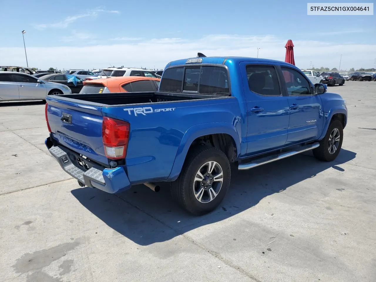 2016 Toyota Tacoma Double Cab VIN: 5TFAZ5CN1GX004641 Lot: 64119324