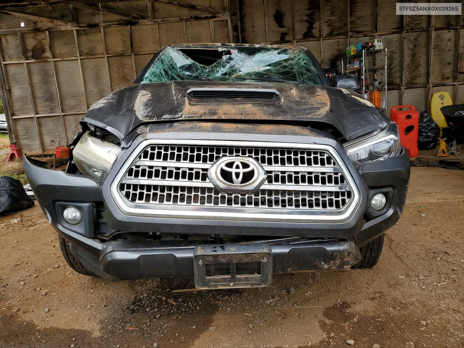 5TFSZ5ANXGX039265 2016 Toyota Tacoma Access Cab