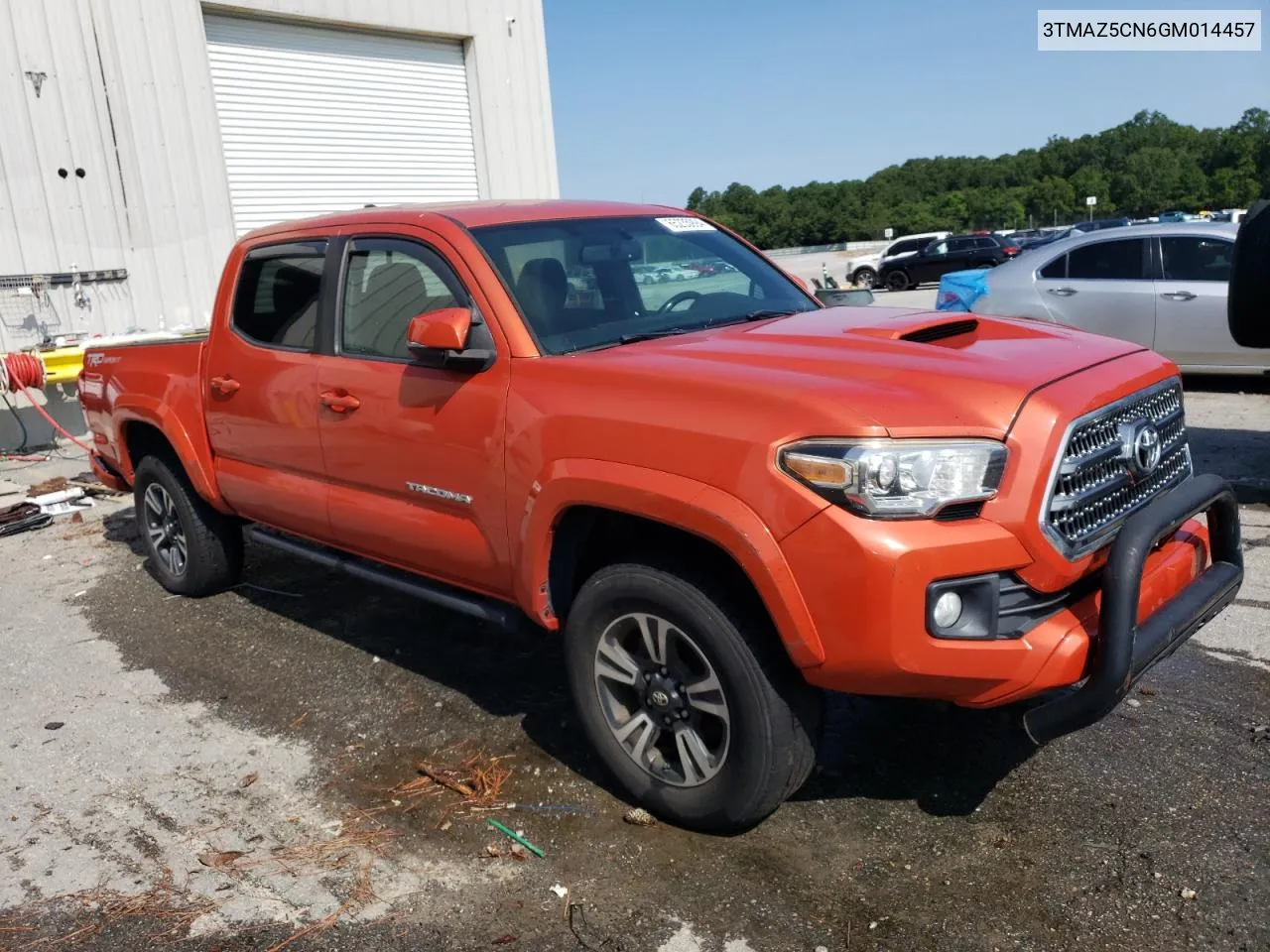 2016 Toyota Tacoma Double Cab VIN: 3TMAZ5CN6GM014457 Lot: 65235994