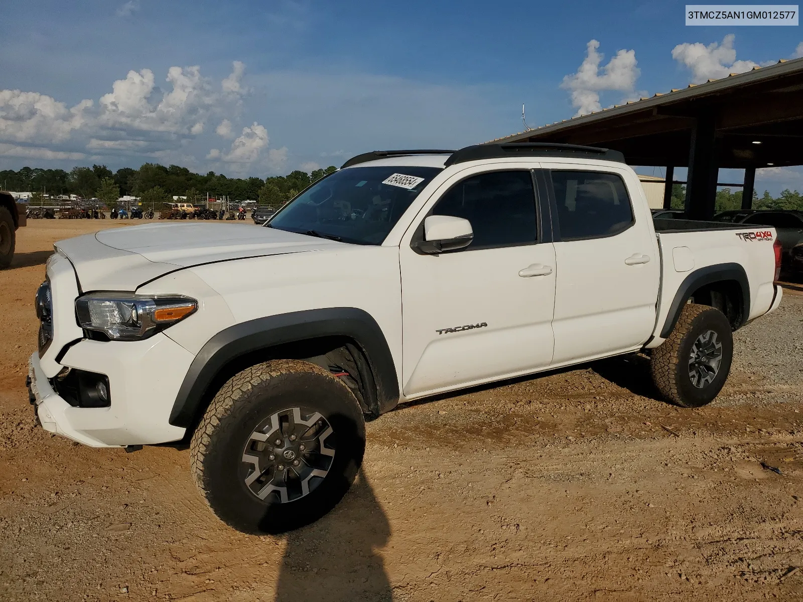 2016 Toyota Tacoma Double Cab VIN: 3TMCZ5AN1GM012577 Lot: 65468554