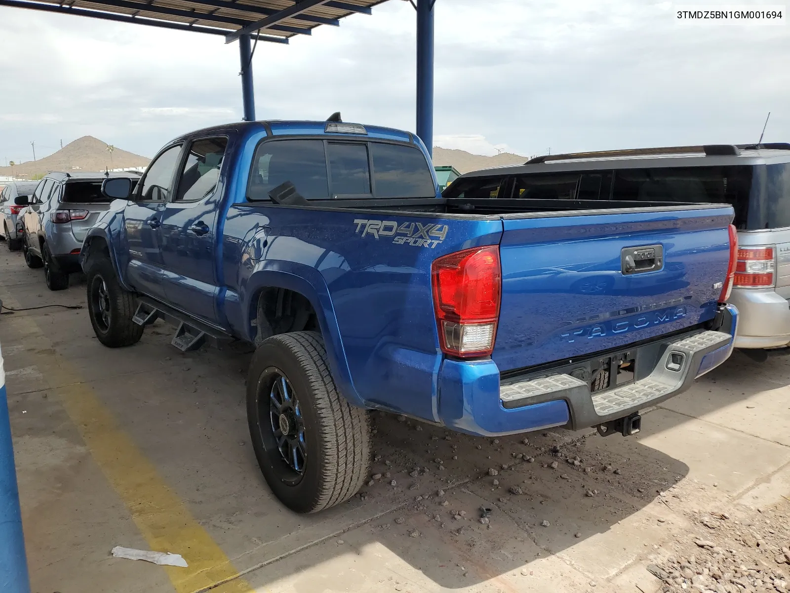 2016 Toyota Tacoma Double Cab VIN: 3TMDZ5BN1GM001694 Lot: 65844334