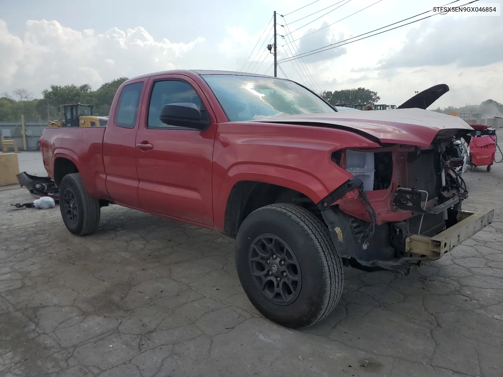 2016 Toyota Tacoma Access Cab VIN: 5TFSX5EN9GX046854 Lot: 65918324