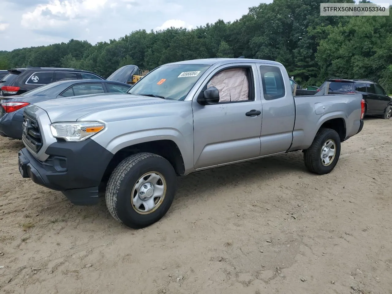 2016 Toyota Tacoma Access Cab VIN: 5TFRX5GN8GX053340 Lot: 65966084