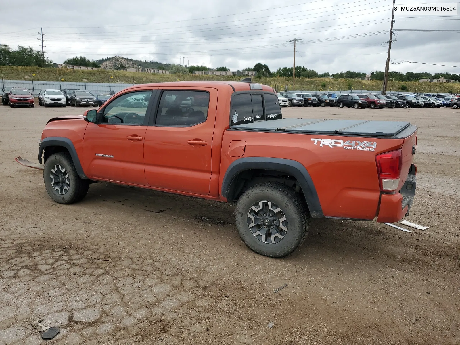 2016 Toyota Tacoma Double Cab VIN: 3TMCZ5AN0GM015504 Lot: 66895354