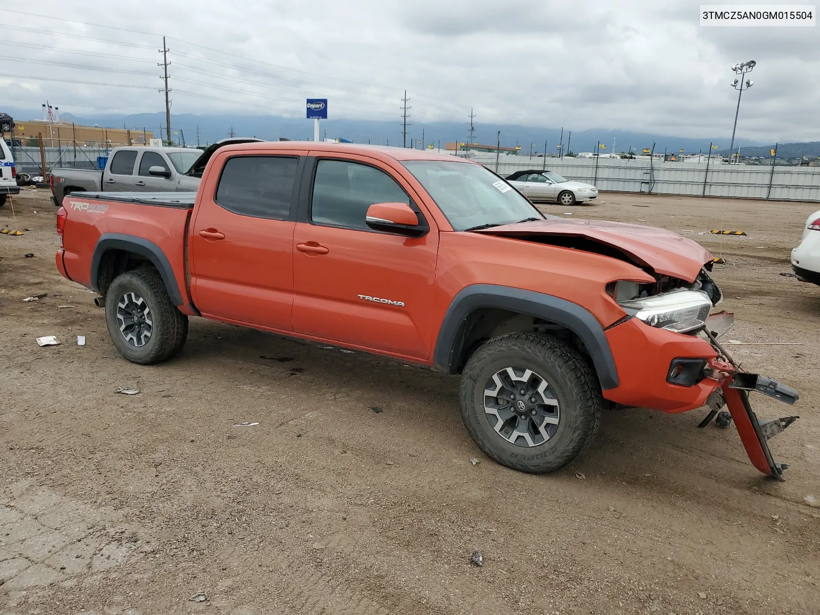 2016 Toyota Tacoma Double Cab VIN: 3TMCZ5AN0GM015504 Lot: 66895354