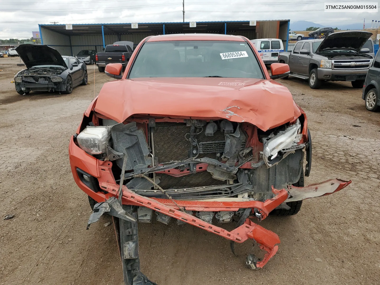 2016 Toyota Tacoma Double Cab VIN: 3TMCZ5AN0GM015504 Lot: 66895354