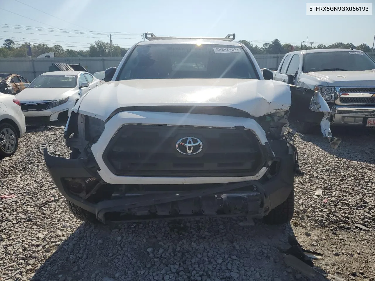 2016 Toyota Tacoma Access Cab VIN: 5TFRX5GN9GX066193 Lot: 66902484