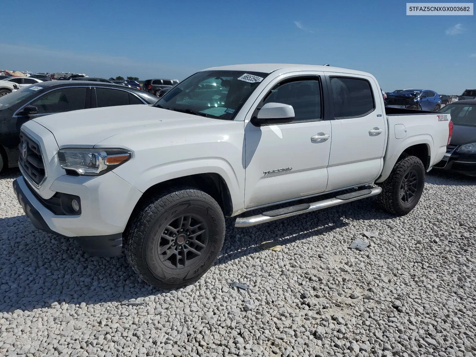 2016 Toyota Tacoma Double Cab VIN: 5TFAZ5CNXGX003682 Lot: 66953594