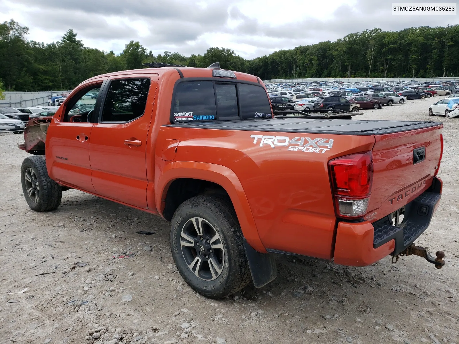 2016 Toyota Tacoma Double Cab VIN: 3TMCZ5AN0GM035283 Lot: 67029114