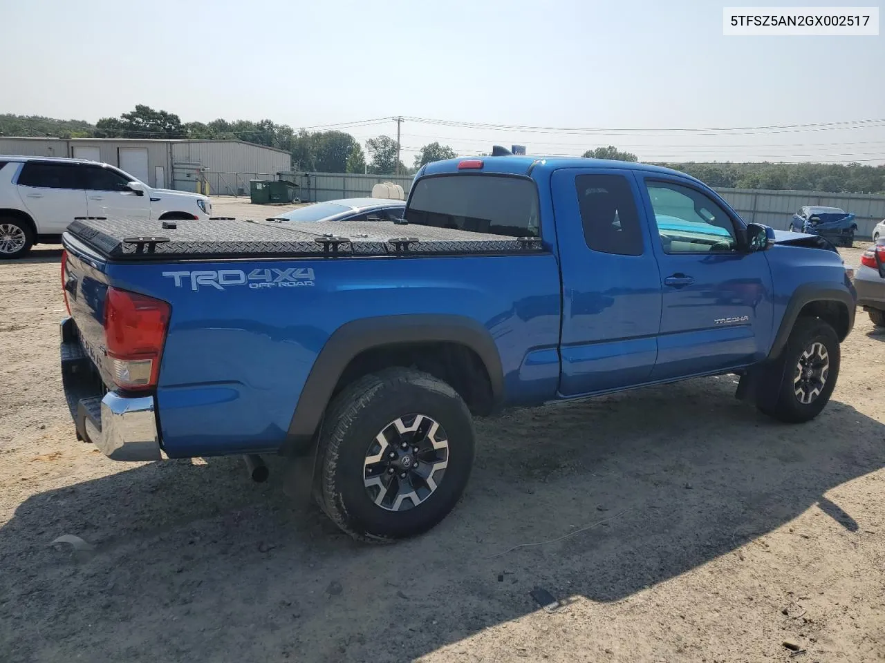 2016 Toyota Tacoma Access Cab VIN: 5TFSZ5AN2GX002517 Lot: 67371374