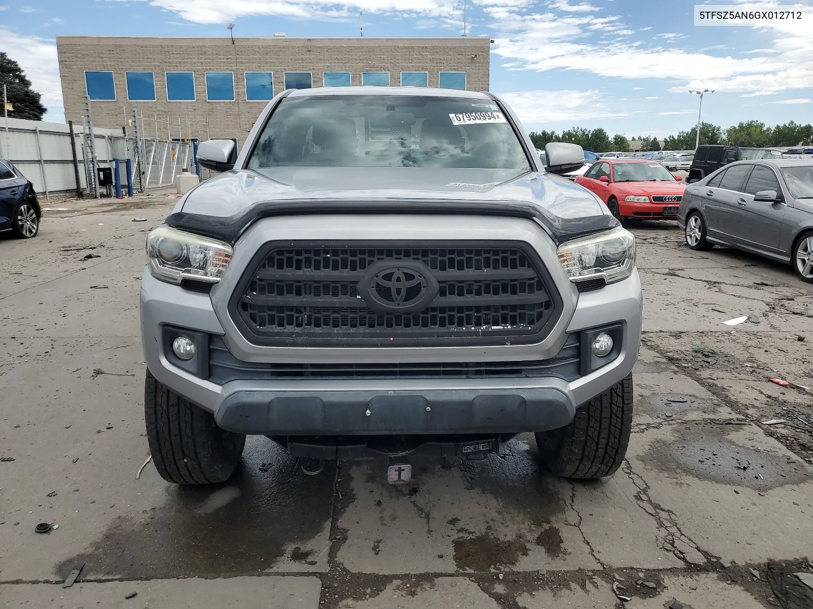 2016 Toyota Tacoma Access Cab VIN: 5TFSZ5AN6GX012712 Lot: 67950994