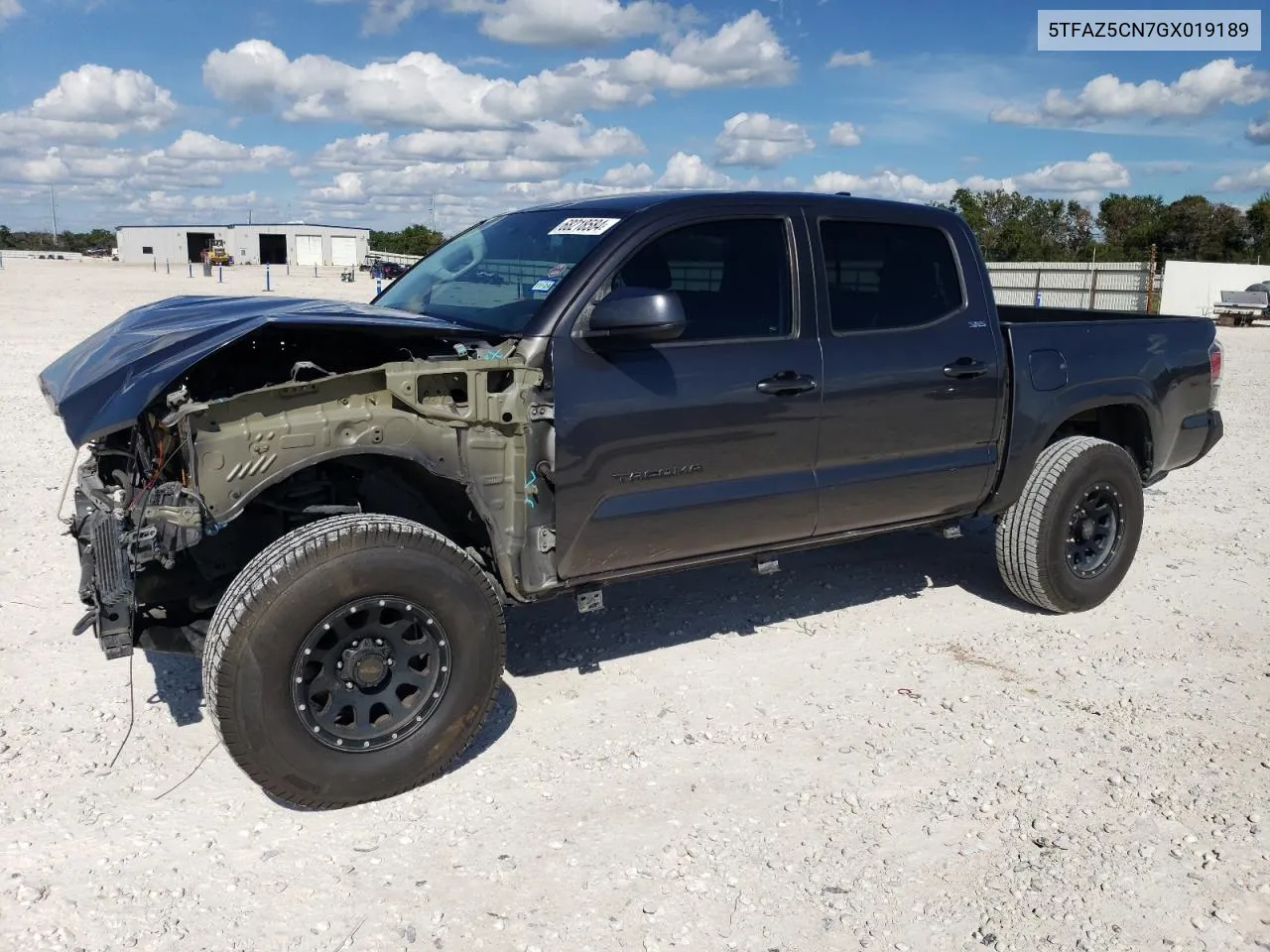 2016 Toyota Tacoma Double Cab VIN: 5TFAZ5CN7GX019189 Lot: 68218584