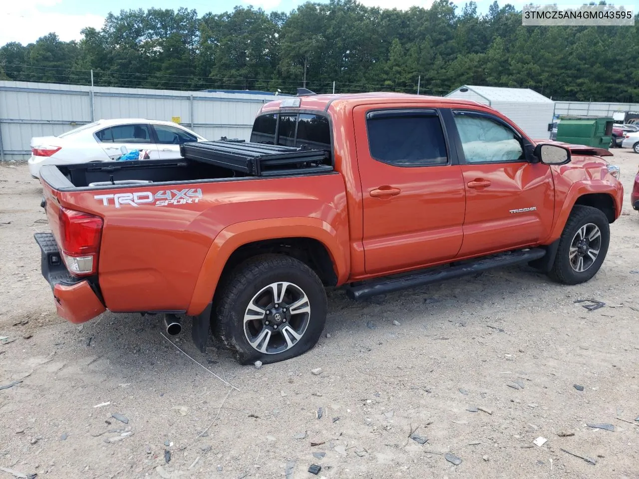 2016 Toyota Tacoma Double Cab VIN: 3TMCZ5AN4GM043595 Lot: 68348214