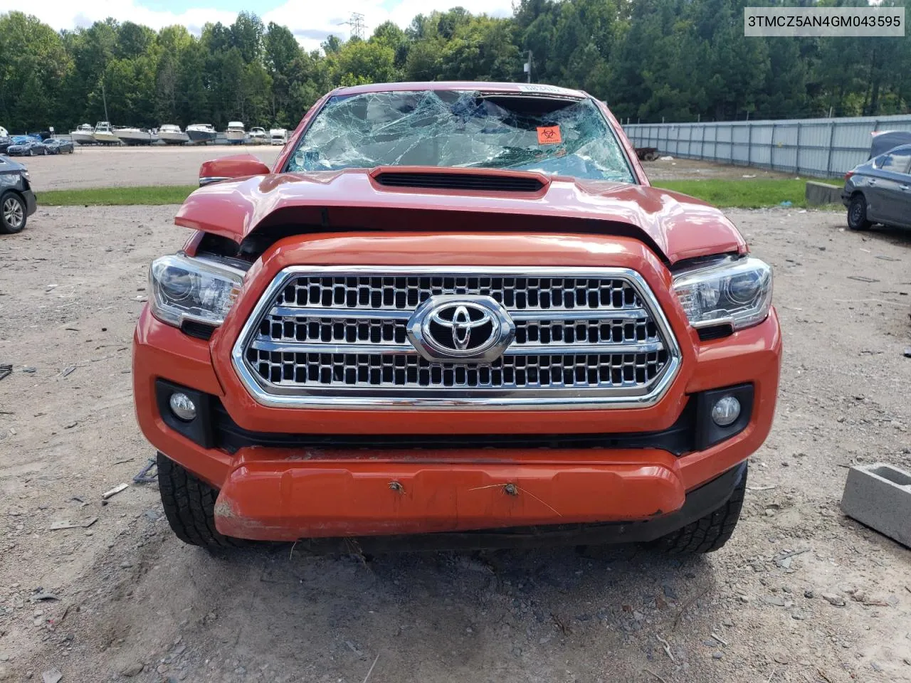 3TMCZ5AN4GM043595 2016 Toyota Tacoma Double Cab