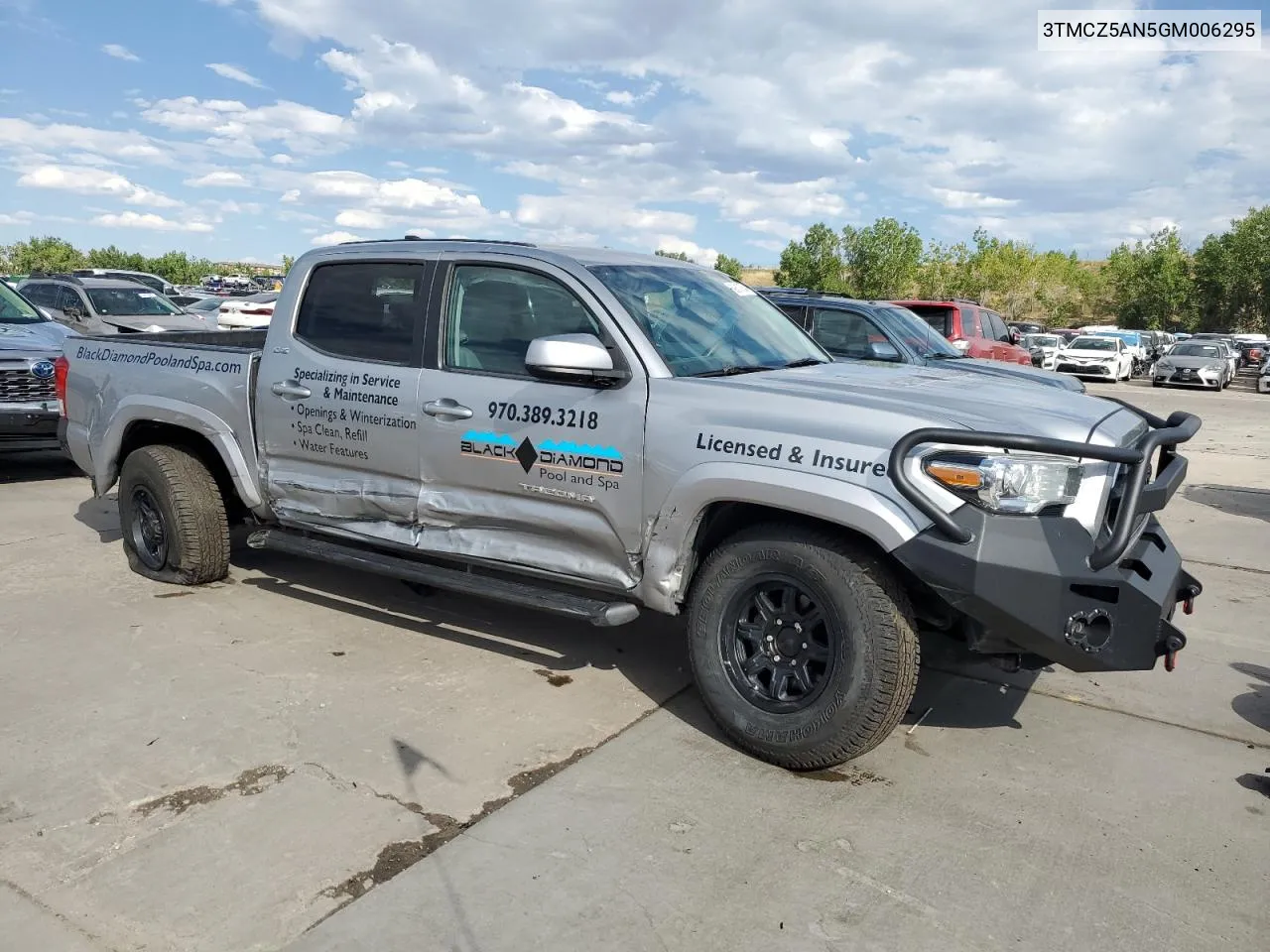 2016 Toyota Tacoma Double Cab VIN: 3TMCZ5AN5GM006295 Lot: 69010354