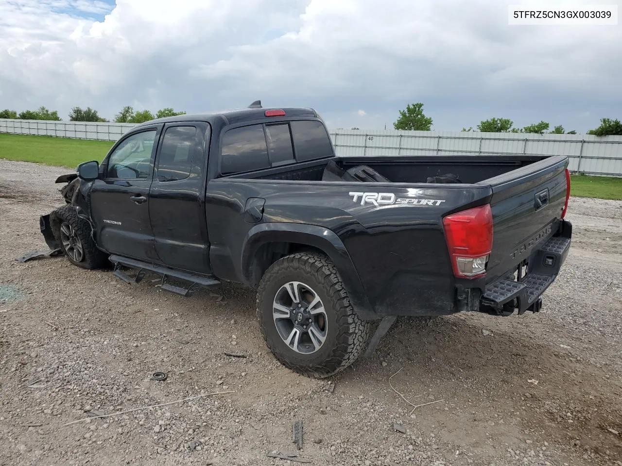 2016 Toyota Tacoma Access Cab VIN: 5TFRZ5CN3GX003039 Lot: 69201284