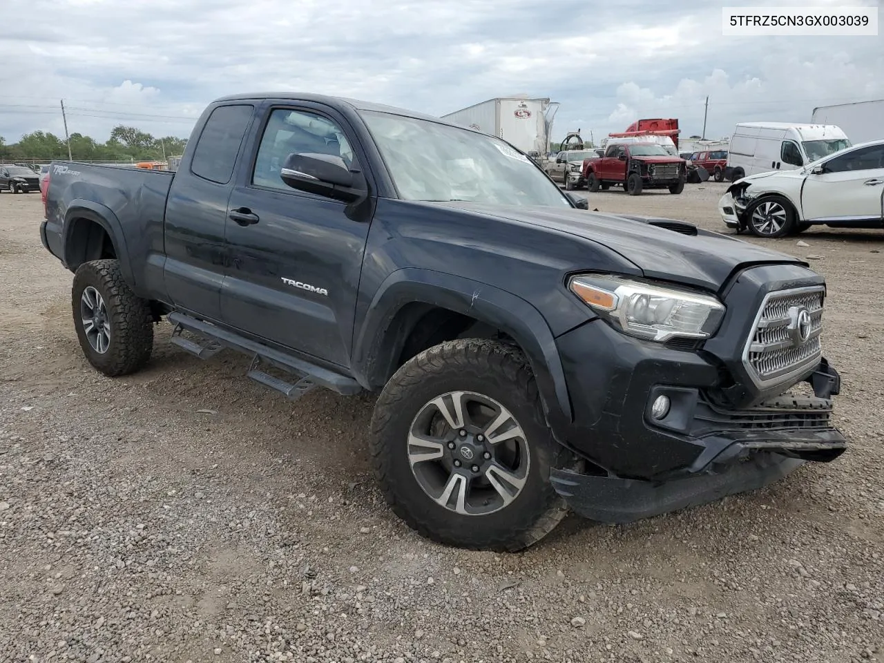 2016 Toyota Tacoma Access Cab VIN: 5TFRZ5CN3GX003039 Lot: 69201284