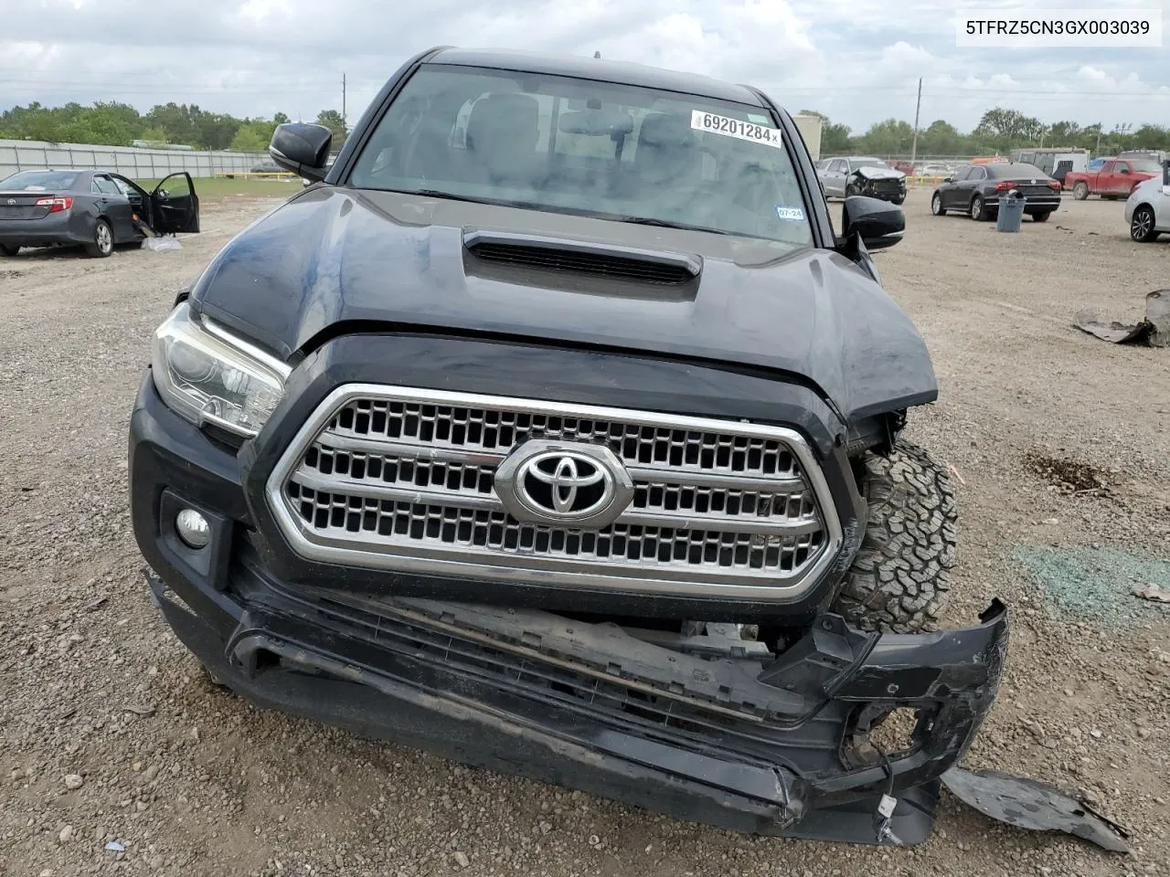 2016 Toyota Tacoma Access Cab VIN: 5TFRZ5CN3GX003039 Lot: 69201284