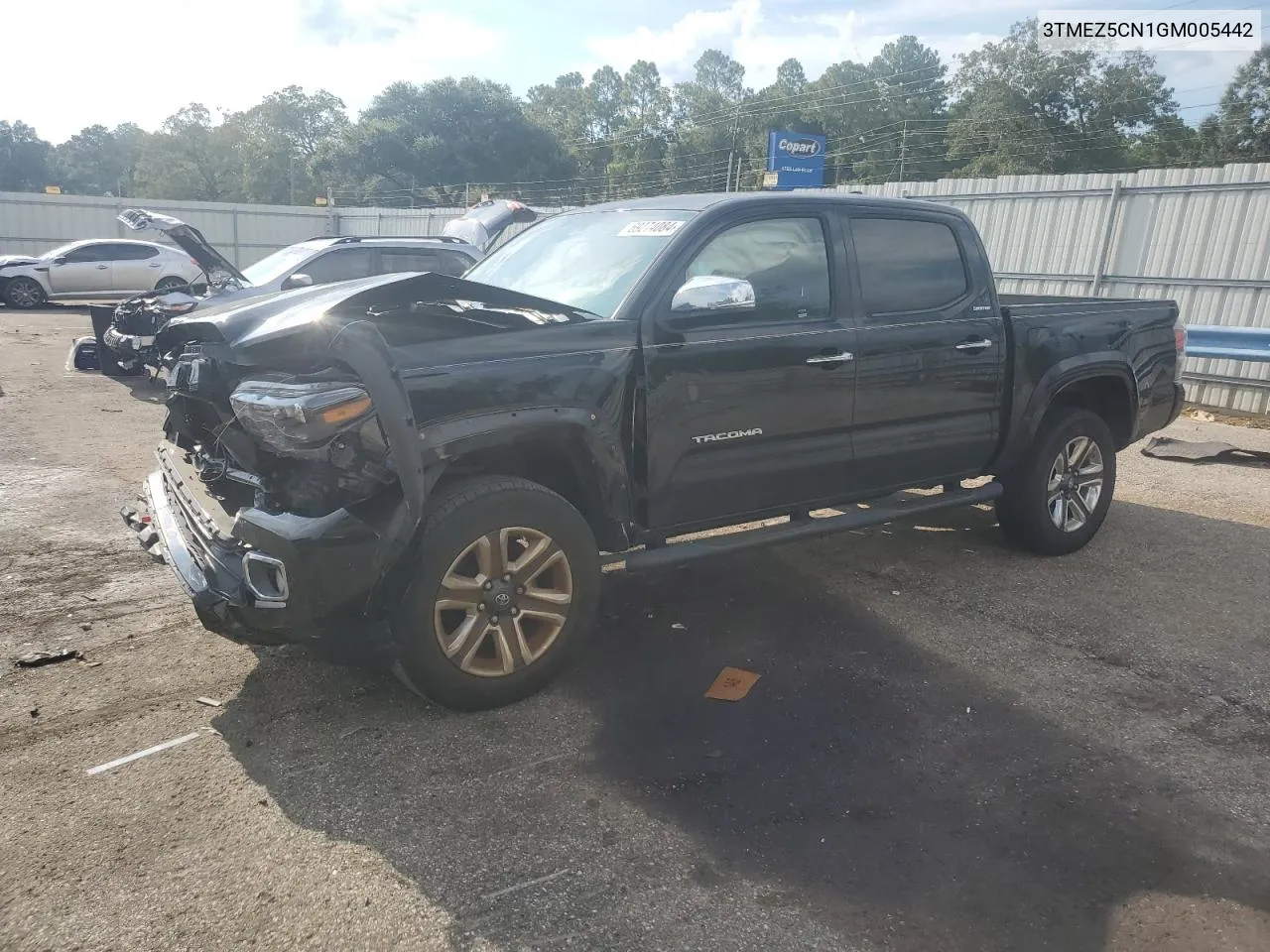 2016 Toyota Tacoma Double Cab VIN: 3TMEZ5CN1GM005442 Lot: 69274084