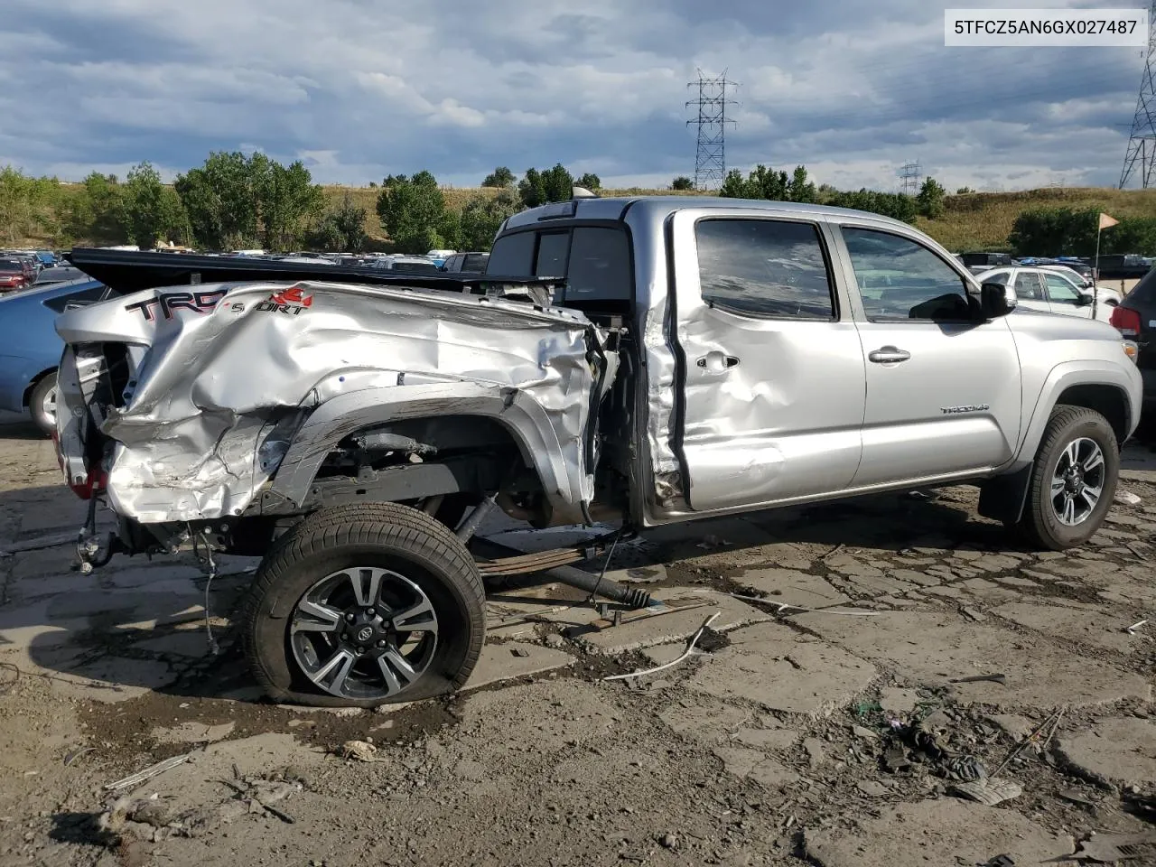 5TFCZ5AN6GX027487 2016 Toyota Tacoma Double Cab