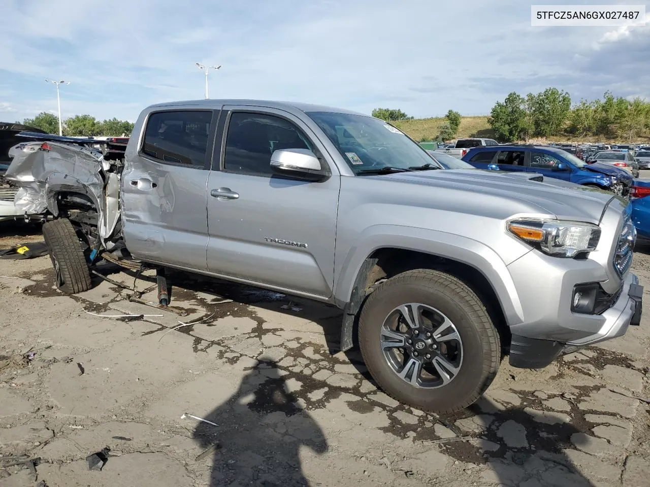 2016 Toyota Tacoma Double Cab VIN: 5TFCZ5AN6GX027487 Lot: 69456574