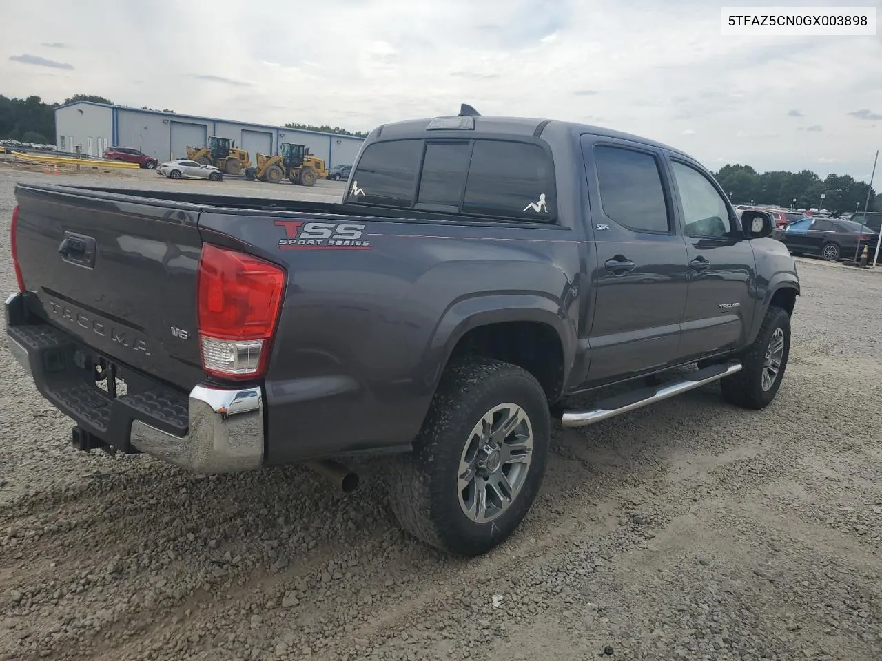 2016 Toyota Tacoma Double Cab VIN: 5TFAZ5CN0GX003898 Lot: 69578264