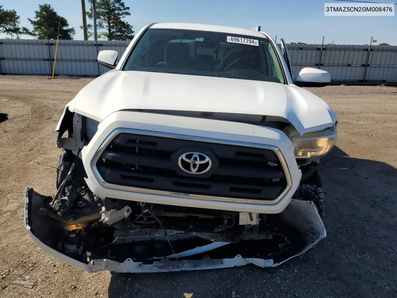 2016 Toyota Tacoma Double Cab VIN: 3TMAZ5CN2GM008476 Lot: 69617794