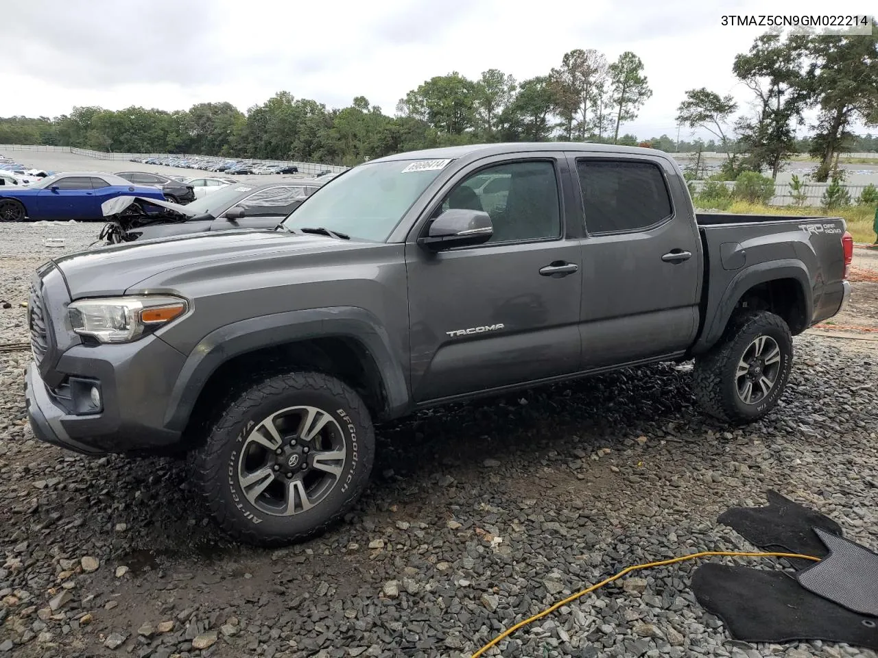 2016 Toyota Tacoma Double Cab VIN: 3TMAZ5CN9GM022214 Lot: 69696414