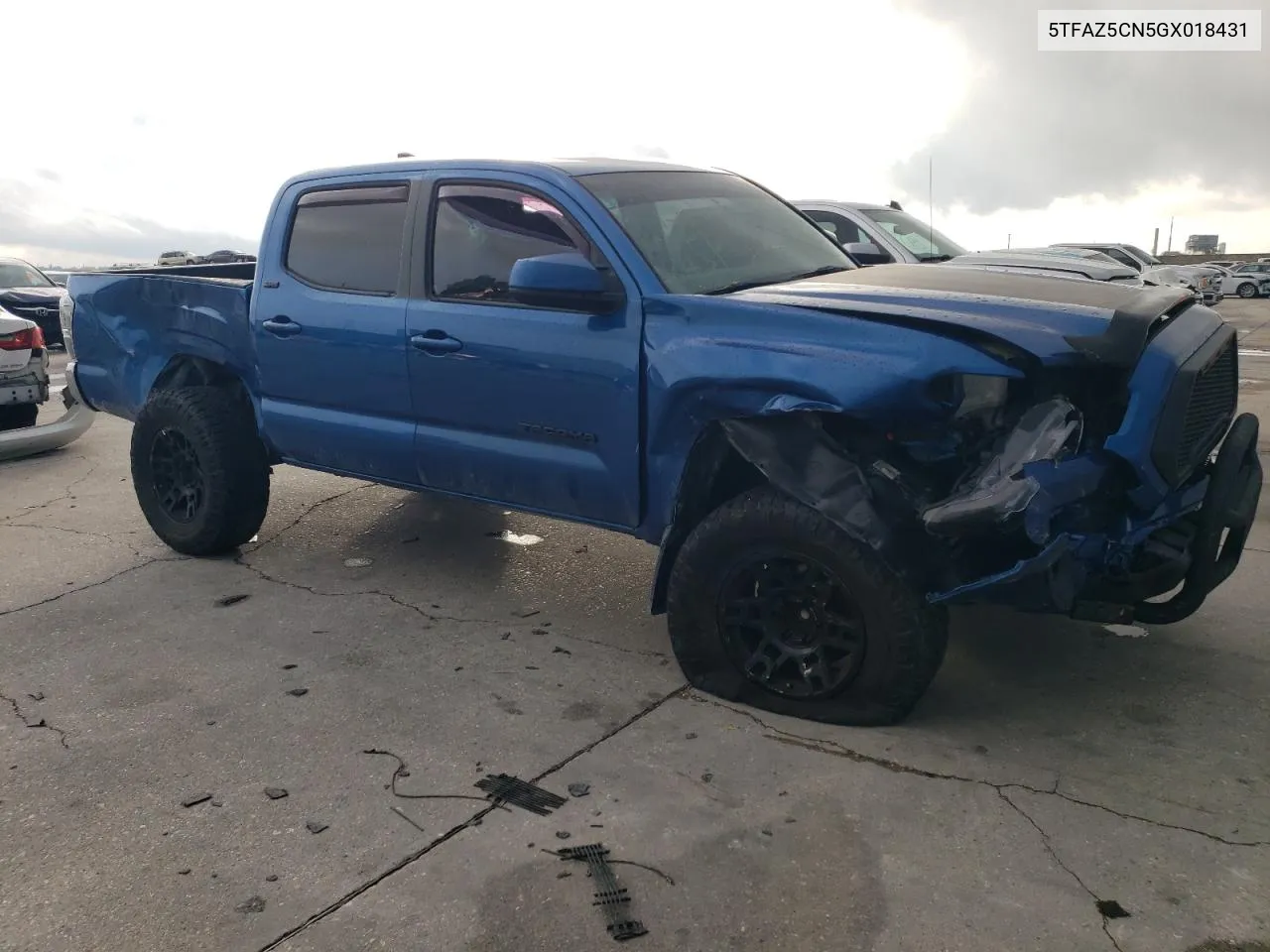 2016 Toyota Tacoma Double Cab VIN: 5TFAZ5CN5GX018431 Lot: 70137224