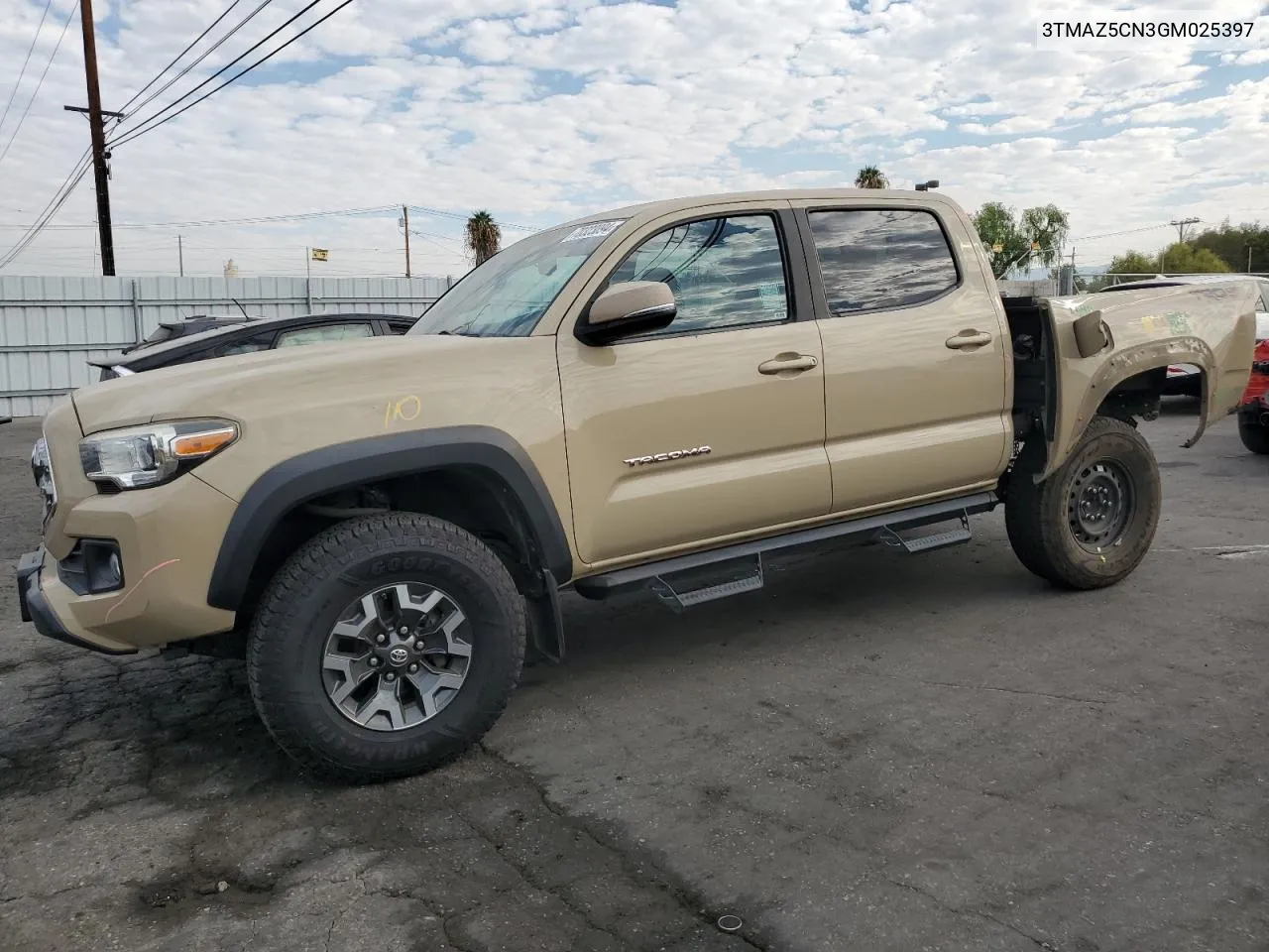 2016 Toyota Tacoma Double Cab VIN: 3TMAZ5CN3GM025397 Lot: 70323094