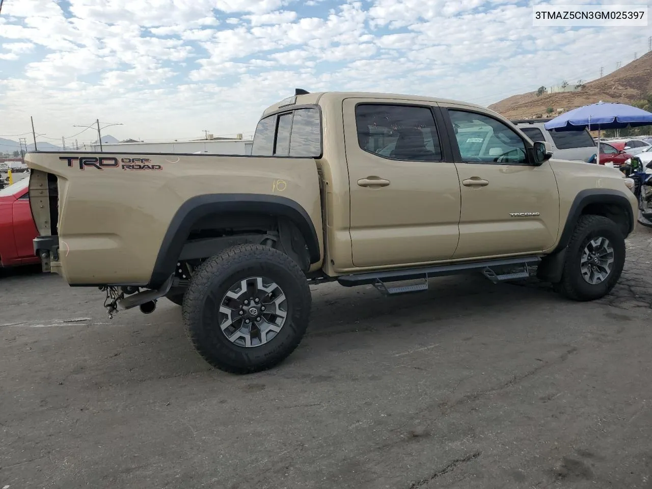 2016 Toyota Tacoma Double Cab VIN: 3TMAZ5CN3GM025397 Lot: 70323094