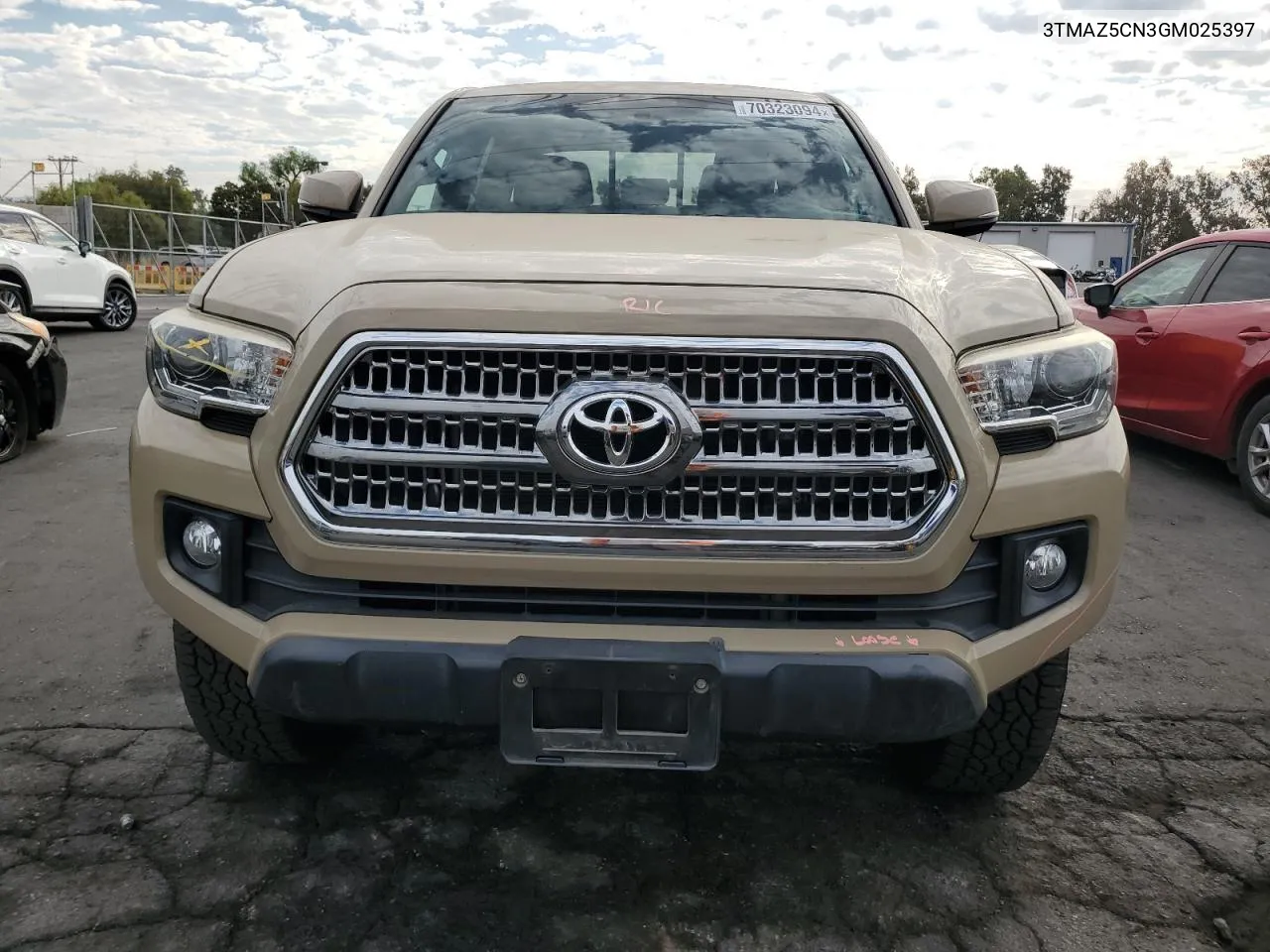 2016 Toyota Tacoma Double Cab VIN: 3TMAZ5CN3GM025397 Lot: 70323094