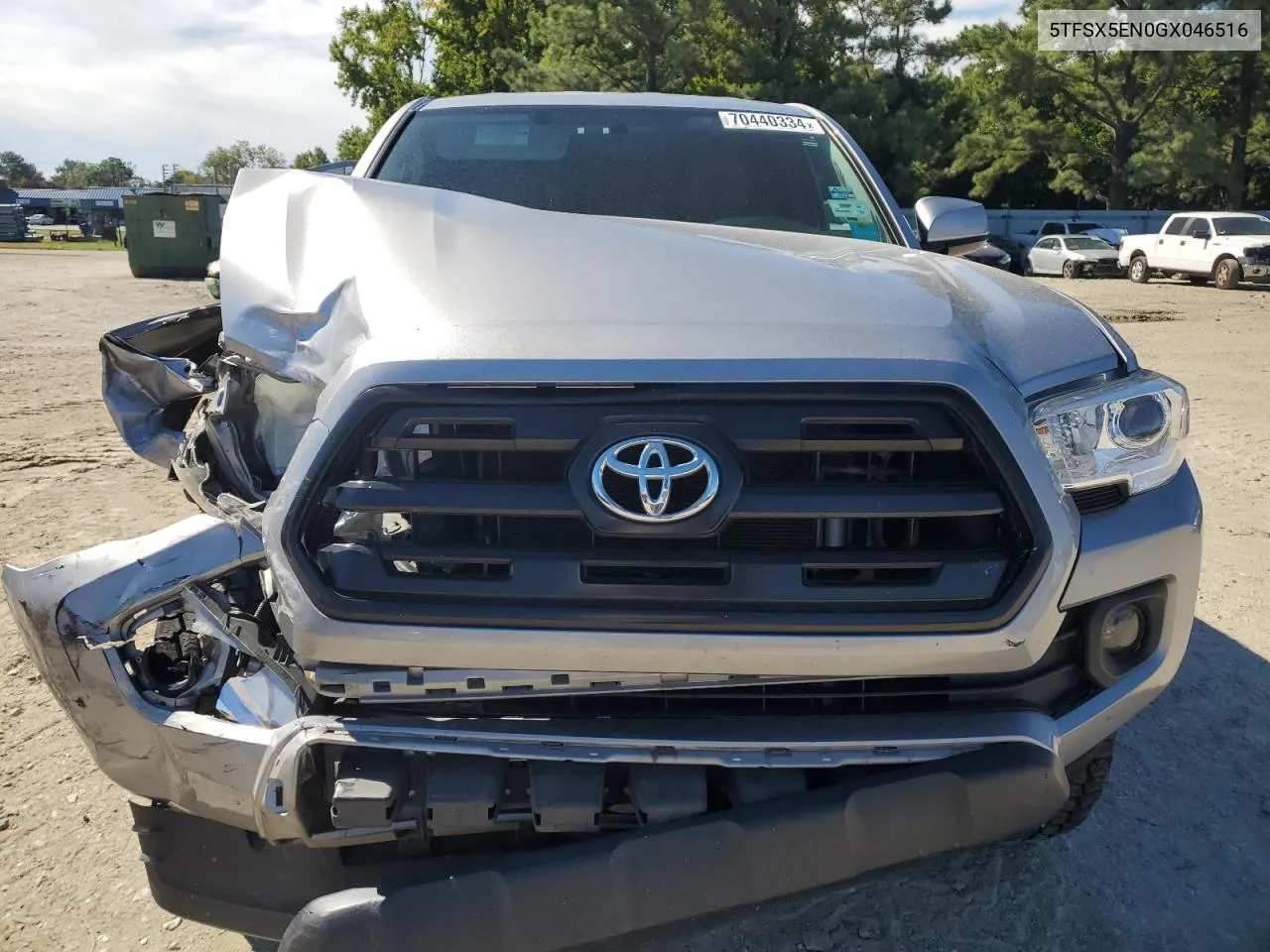 2016 Toyota Tacoma Access Cab VIN: 5TFSX5EN0GX046516 Lot: 70440334