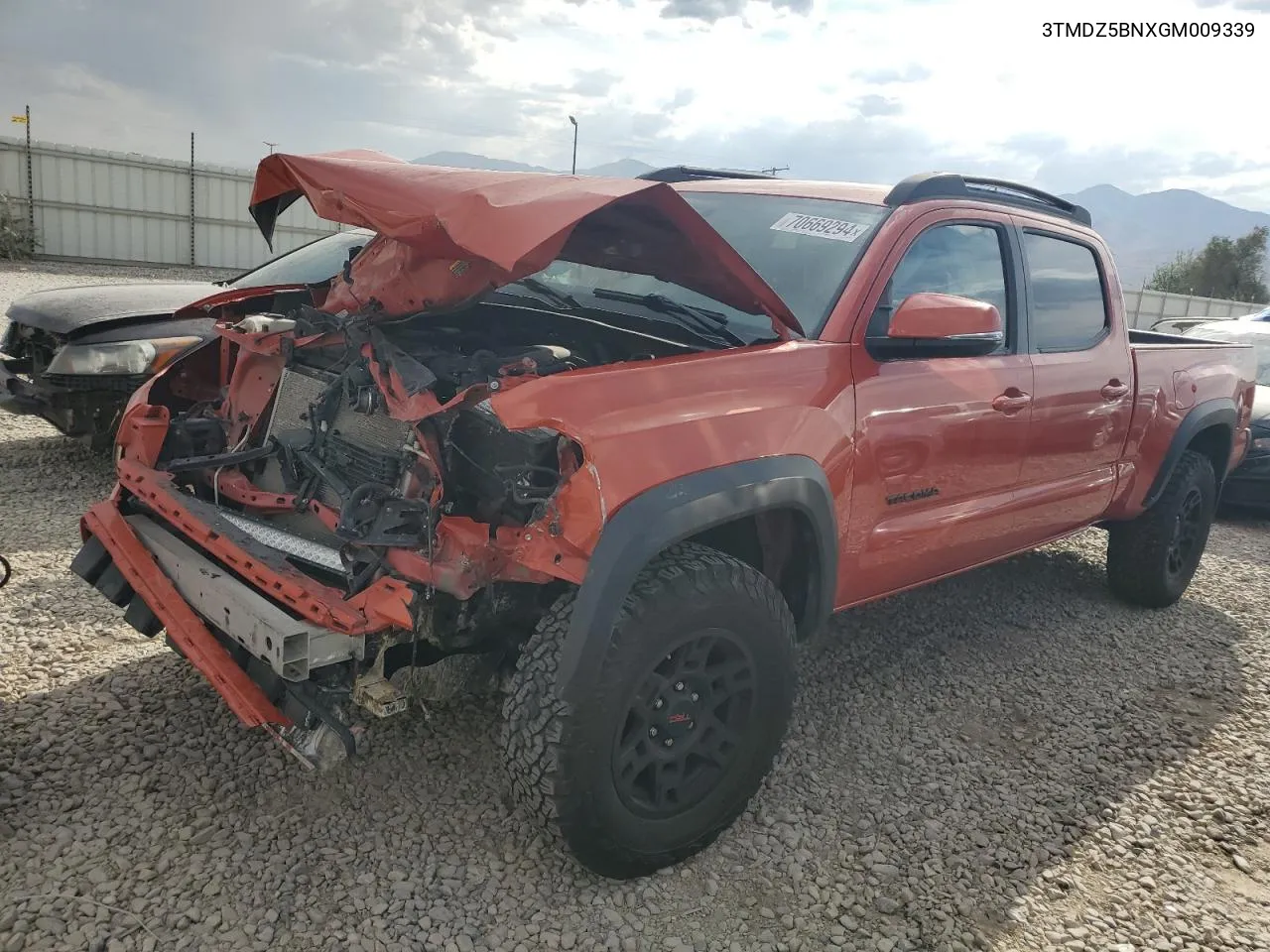 2016 Toyota Tacoma Double Cab VIN: 3TMDZ5BNXGM009339 Lot: 70669294