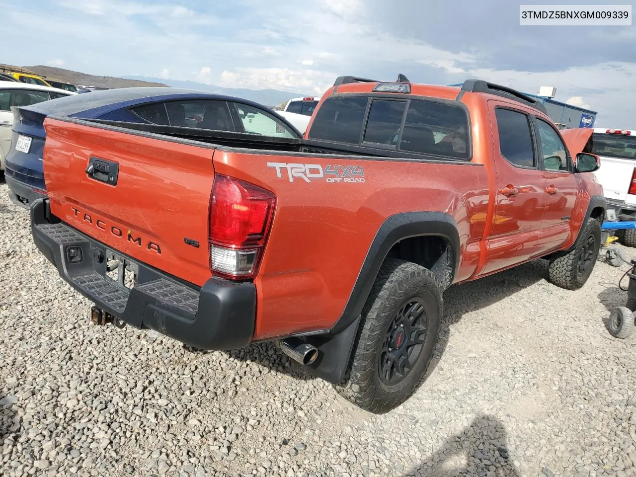 2016 Toyota Tacoma Double Cab VIN: 3TMDZ5BNXGM009339 Lot: 70669294