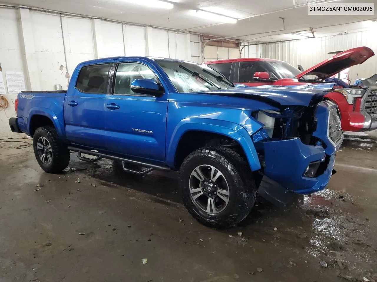 2016 Toyota Tacoma Double Cab VIN: 3TMCZ5AN1GM002096 Lot: 70961064