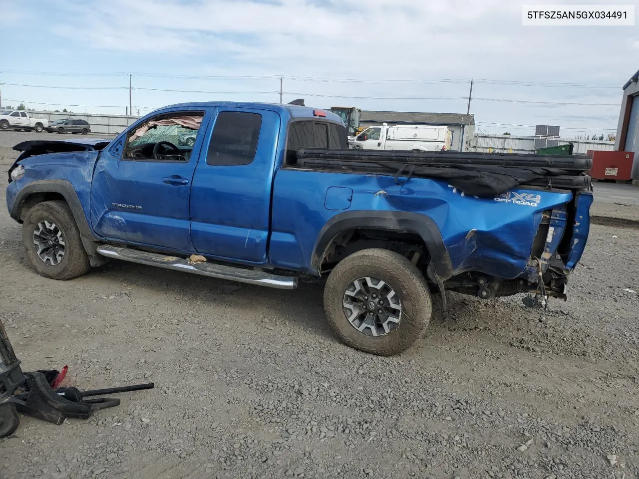 5TFSZ5AN5GX034491 2016 Toyota Tacoma Access Cab