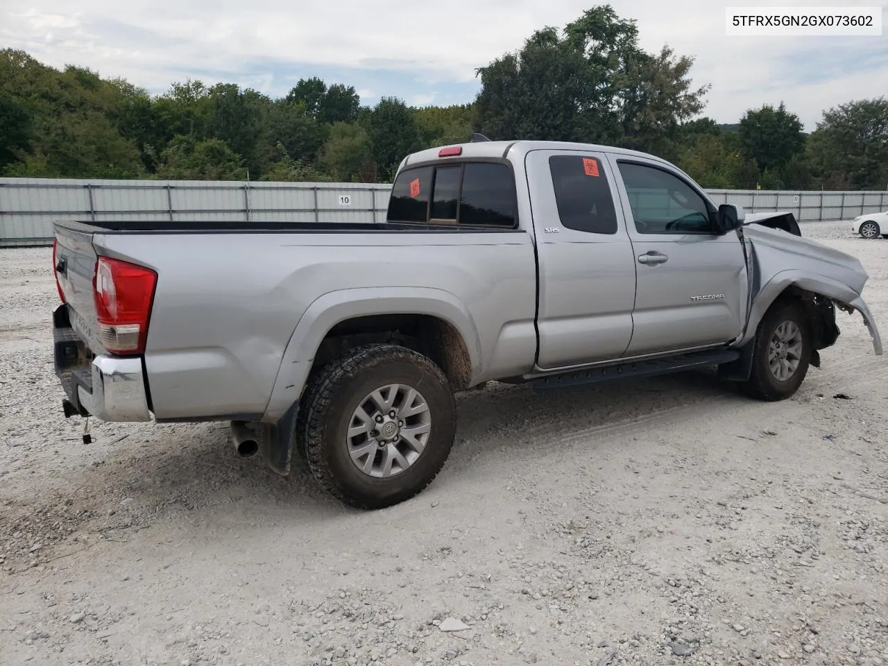 5TFRX5GN2GX073602 2016 Toyota Tacoma Access Cab