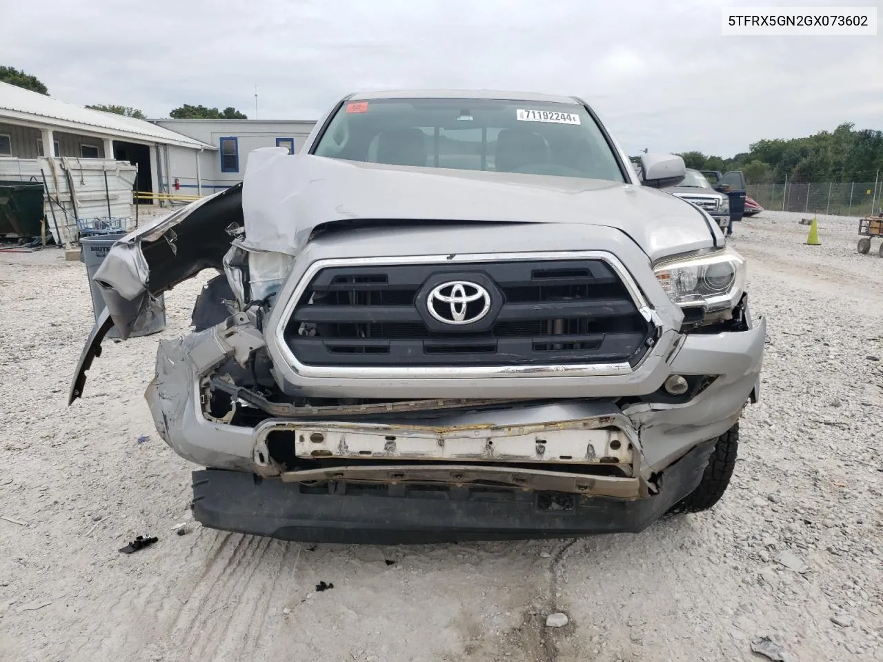 2016 Toyota Tacoma Access Cab VIN: 5TFRX5GN2GX073602 Lot: 71192244