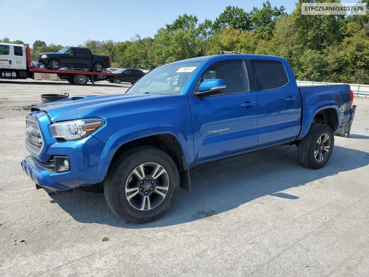 2016 Toyota Tacoma Double Cab VIN: 5TFCZ5AN6GX037579 Lot: 71293214