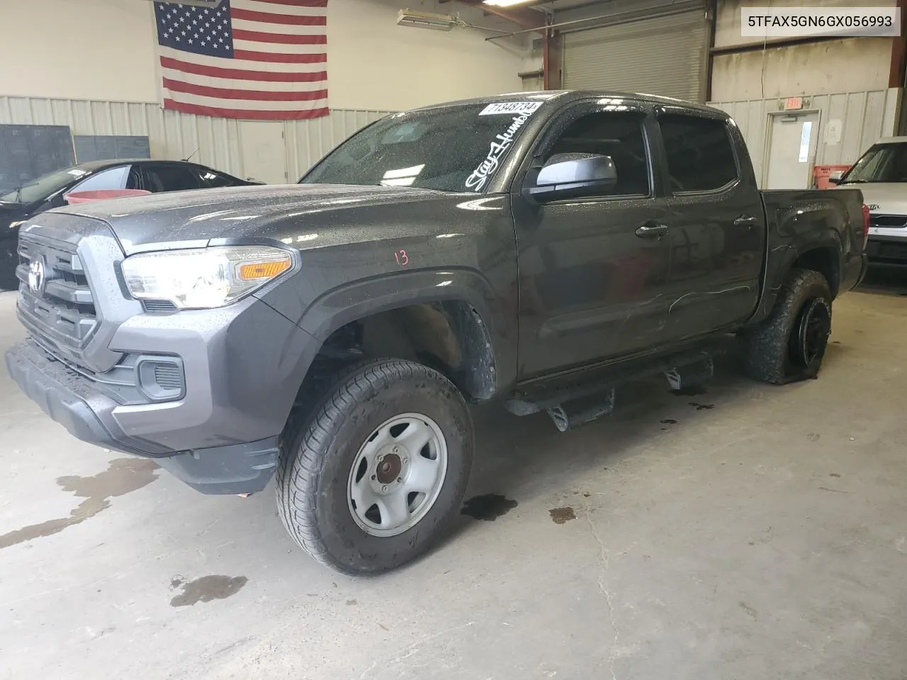 2016 Toyota Tacoma Double Cab VIN: 5TFAX5GN6GX056993 Lot: 71348734