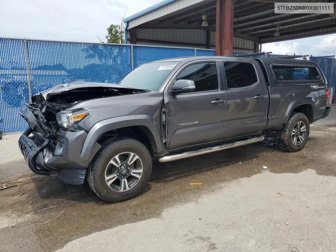 5TFBZ5DN8GX001111 2016 Toyota Tacoma Double Cab