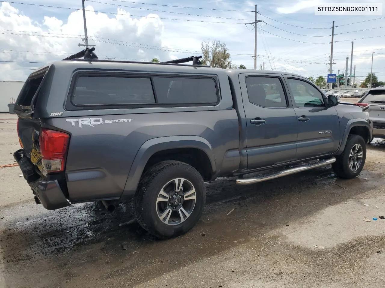 2016 Toyota Tacoma Double Cab VIN: 5TFBZ5DN8GX001111 Lot: 71379304