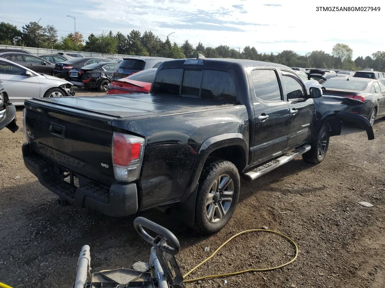 2016 Toyota Tacoma Double Cab VIN: 3TMGZ5AN8GM027949 Lot: 71599174